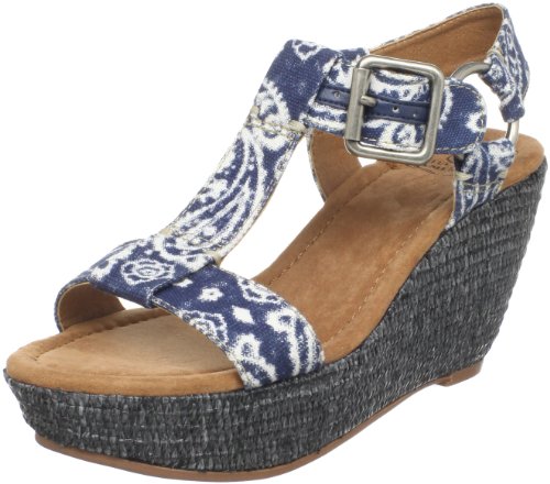 Lucky Women's Fiora Wedge Sandal ( Ankle Strap Sandal ) รูปที่ 1