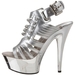 รูปย่อ The Highest Heel Women's Gladiator Open Toe Platform ( The Highest Heel ankle strap ) รูปที่5