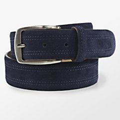 Italian Suede Belt (leather belt ) รูปที่ 1