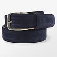 Italian Suede Belt (leather belt )