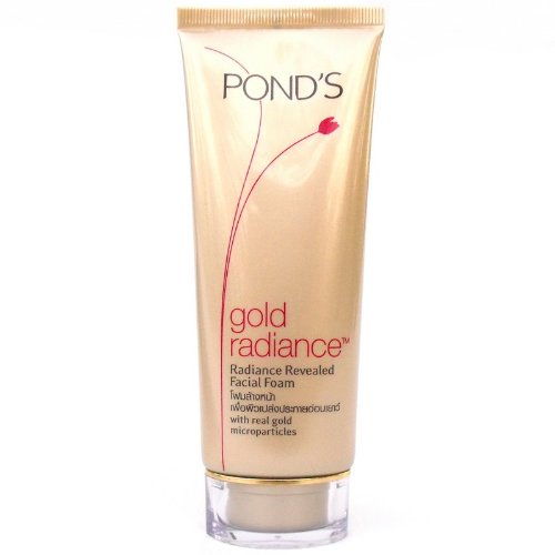 Pond's Gold Radiance Facial Foam 100g ( Cleansers  ) รูปที่ 1