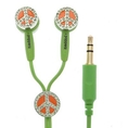 iPopperz IP-JLZ-3011 Peace Sign Ear Bud ( Victory Ear Bud Headphone )