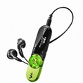 SONY NWZ-B162F B Series Light Green 2GB MP3 Player with Headphones and Pocket Clip ( Sony Player )