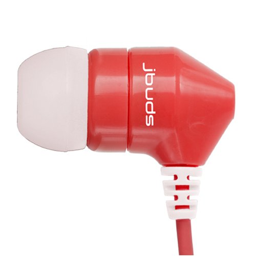 JBuds J2 Premium Hi-FI Noise Isolating Earbuds (Red/White) ( JLAB Ear Bud Headphone ) รูปที่ 3