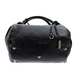 รูปย่อ GIANNI CHIARINI Italian Designer Handbag with Pouch in Black Leather รูปที่5