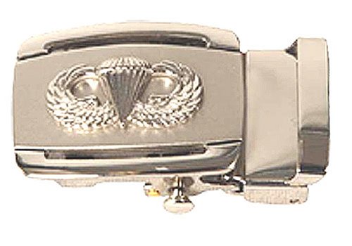Silver Airborne Buckle with Ratchet Belt  รูปที่ 3