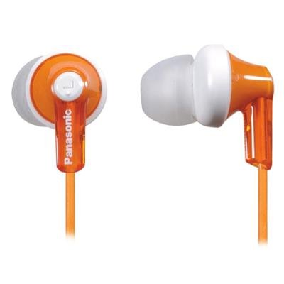 Panasonic RP-HJE120-D In-Ear Earbud Ergo-Fit Headphone (Orange) ( Panasonic Ear Bud Headphone ) รูปที่ 1