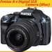 รูปย่อ Review Pentax K-x Digital SLR (Blue) with Pentax 18-55mm Lens + SSE Premium Starter Accessory Package รูปที่2