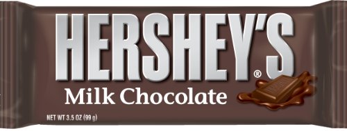 Hershey's Milk Chocolate Bar, 3.5-Ounce Bars (Pack of 24) ( Hershey's Chocolate ) รูปที่ 1