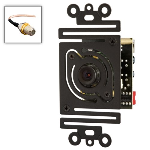 Net Media NM-MODJBOX-BB In-Wall Modulated JBOX B&W Video Camera (Black) ( CCTV ) รูปที่ 3