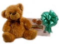 Irish Chocolate Bear - St. Patrick's Day Gift - For Her - For Him ( Delight Expressions Chocolate Gifts )