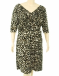 Jessica Howard Print Three Quarter Sleeve Dress ( Night out Dress )