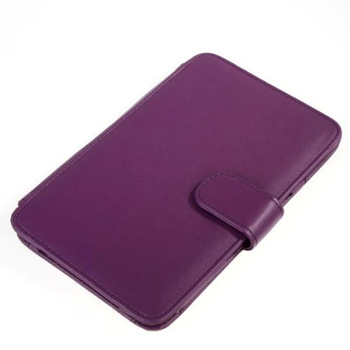 Neewer PURPLE Protective Leather Case Cover For Kindle 3 eBook E-Reader + 2x SCREEN PROTECTOR (Kindle E book reader) รูปที่ 5