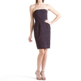 Brian Reyes Black Silk Bustier Dress ( Night out Dress )