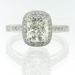 รูปย่อ 2.26ct Cushion Cut Diamond Engagement Anniversary Ring รูปที่1