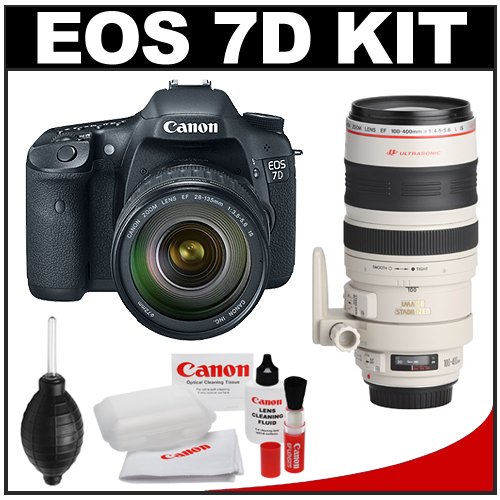 Review Canon EOS 7D Digital SLR Camera with EF 28-135mm IS USM & EF 100-400mm f/4.5-5.6 L IS USM Telephoto Zoom Lens Kit รูปที่ 1