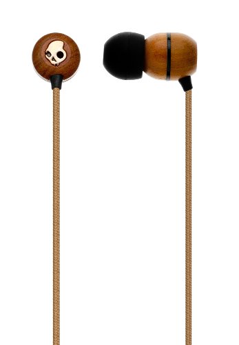 Skullcandy Holua Wooden In Ear Bud with In-Line Mic S2HLDY-022 (Gold) ( Skullcandy Ear Bud Headphone ) รูปที่ 1