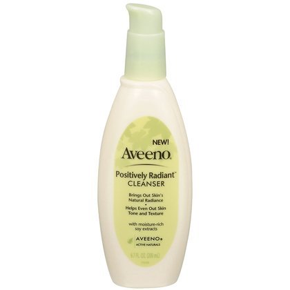 Aveeno Positively Radiant Cleanser with Pump Top-6.7 oz (Pack of 4) ( Cleansers  ) รูปที่ 1