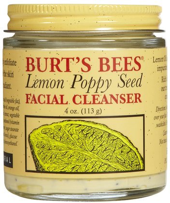 Burt's Bees Lemon Poppy Seed Facial Cleanser-4 oz (Pack of 4) ( Cleansers  ) รูปที่ 1
