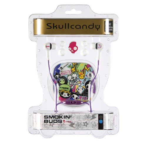 Skullcandy Smokin' Buds Headphones Tokidoki, One Size ( Skullcandy Ear Bud Headphone ) รูปที่ 5