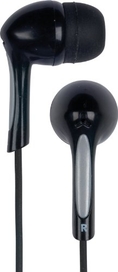 RCA HP58BK 10mm In-Ear Robot Ear Buds (Black) ( RCA Ear Bud Headphone )