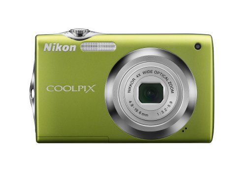 Review Nikon Coolpix S3000 12.0Megapixel Digital Camera with 4x Optical Vibration Reduction (VR) Zoom and 2.7-Inch LCD (Green) รูปที่ 1