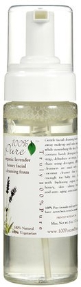 100 Percent Pure Organic Honey Foam Facial Cleanser-Lavender-6 oz (Pack of 2) ( Cleansers  )