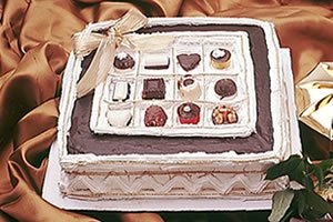 Kosher Gift Basket - Delectable Chocolate Box Cake ( Kosher Gift Baskets Chocolate Gifts ) รูปที่ 1