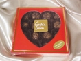 16 pc Valentine Gift Box - Milk Chocolate Truffle ( Gayle's Miracles Chocolate Gifts )