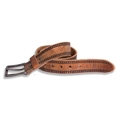 Will Leather - Honey Jude Vintage Saddle Leather Belt (leather belt )