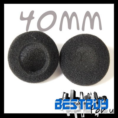 3 pairs 60mm Headphone Earphone Earbud Ear Pad earpad Foam Cover ( edelectronic electronics Ear Bud Headphone ) รูปที่ 6