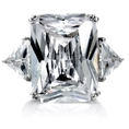 CZ Engagement Ring - Paris Hilton Inspired Jewellery