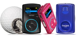 SanDisk Sansa Clip 2 GB MP3 Player (Red) ( SanDisk Player ) รูปที่ 1