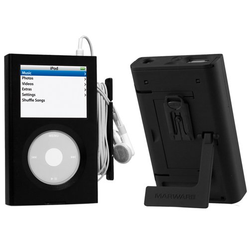 MARWARE Sidewinder - Hard case - black - iPod with video (5G) 30GB, iPod classic 80GB ( Marware Player ) รูปที่ 1
