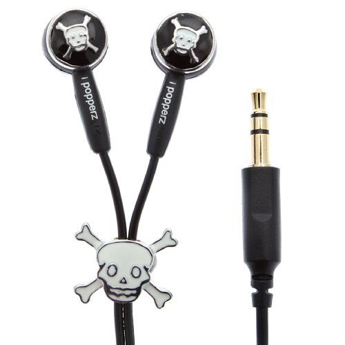 iPopperz IP-GRF-5002 Skull and Bones Ear Bud ( Victory Ear Bud Headphone ) รูปที่ 1