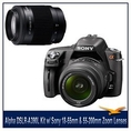 Review Sony Alpha A390 Digital SLR 14.2 Megapixel, APS-C Sensor, Live View with Quick Auto Focus, Tiltable 2.7