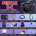 Review Pentax K-x Digital SLR (Blue) with Pentax 18-55mm Lens + SSE Premium Starter Accessory Package