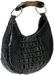 รูปย่อ Jalda Croc-Embossed Crescent Hobo รูปที่2