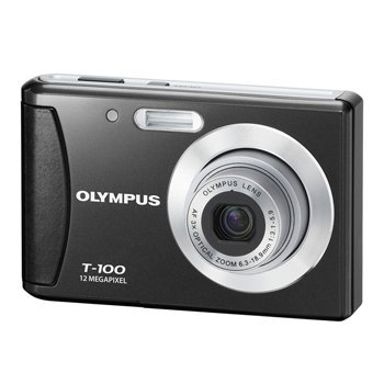 Review Olympus T-100 12Megapixel Digital Camera with 3x Optical Zoom and 2.4 inch LCD (Black) รูปที่ 1