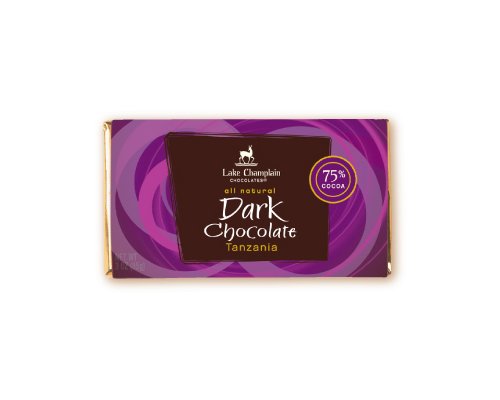 Lake Champlain Chocolates Tanzania (75% Cocoa), 3-Ounce Bars (Pack of 6) ( Champlain Chocolate ) รูปที่ 1