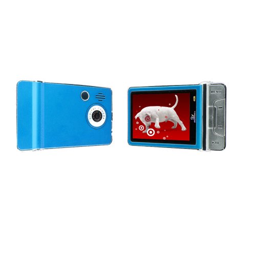 Sly Electronics 4 GB Video MP3 Player with 2.4-Inch LCD and 5MP Camera (Blue) ( Sly Electronics Player ) รูปที่ 1