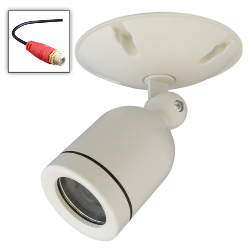 NetMedia (Ivory Housing) Indoor/Outdoor, Power Over Coax (PoC), Color Security Camera ( CCTV ) รูปที่ 3