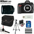 Review Nikon D90 DX 12.3Megapixel Digital SLR (Body Only) + Sigma AF 18-200mm f/3.5-6.3 DC OS Zoom Lens + 16GB CF + Spare Nikon Battery + Gadget Bag + 3PC Filter Kit + Deluxe Photo Bundle Kit