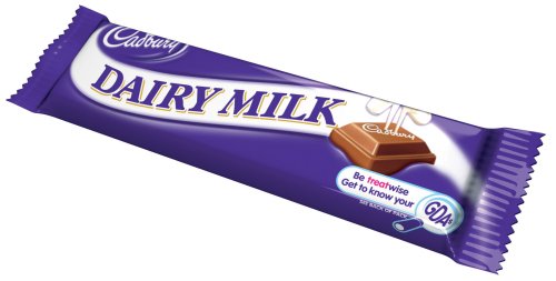 Cadbury Dairy Milk Chocolate Bar 100g England (6 Pack) ( Cadbury Chocolate ) รูปที่ 1