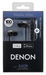 รูปย่อ Denon AH-C560R Premium Mobile Elite In-Ear Headphones with 3-Button Remote and Microphone (Black) ( Denon Ear Bud Headphone ) รูปที่3