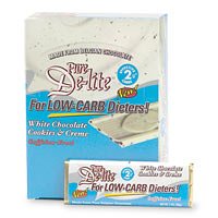 Pure De-lite Candy Bar, White Chocolate Cookies & Creme 24ea  รูปที่ 1