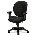 HON 7622BW19T Unanimous Mid-Back Task Chair, Iron Gray Fabric (Gray)