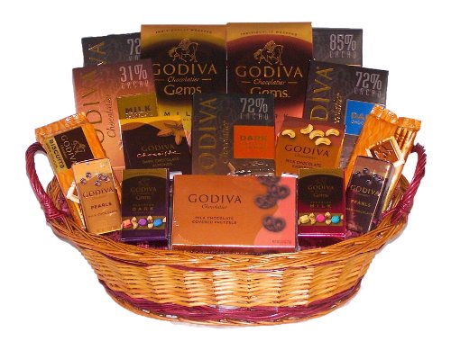 Godiva Galore Luscious Chocolate Lovers Holiday Chocolates Gourmet Chocolate Gift Basket ( Godiva Chocolate Gifts ) รูปที่ 1