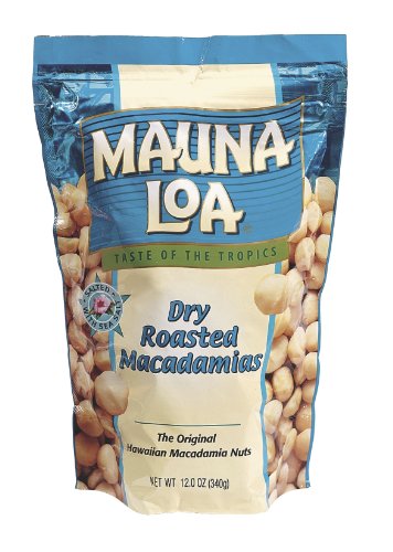 Mauna Loa Dry Roasted Macadamias with Sea Salt, 12-Ounce Bags (Pack of 3) รูปที่ 2