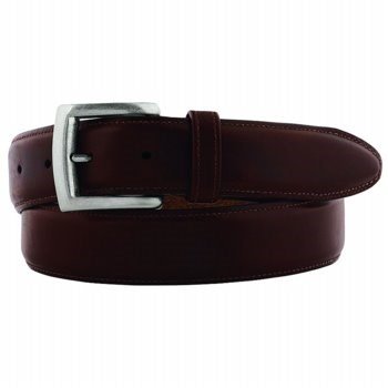 Johnston & Murphy Men's Wax Veal Belt (leather belt ) รูปที่ 1